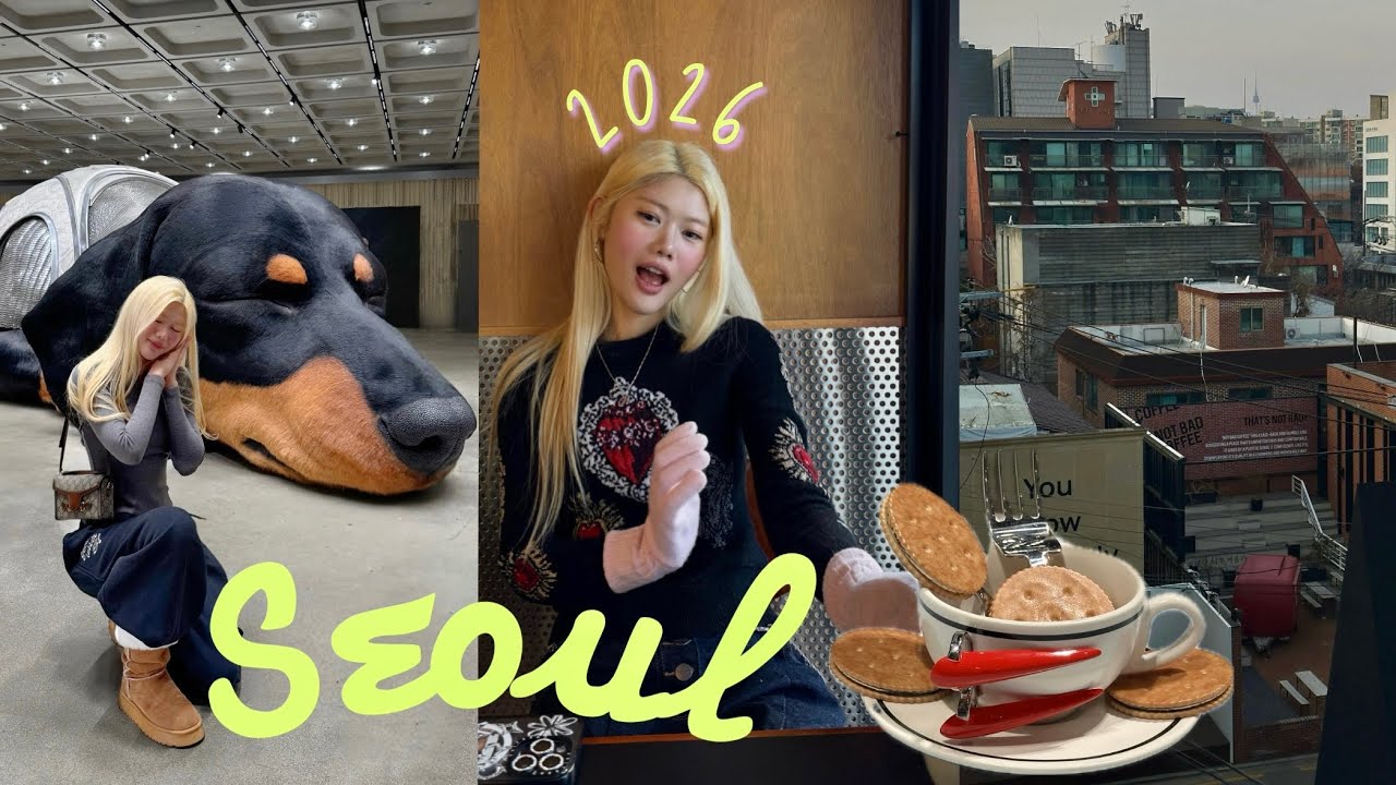 9 days in Seoul. What I eat + Where to shop, Exploring new spots and I love this city so much ❄️🥹🩵🌉