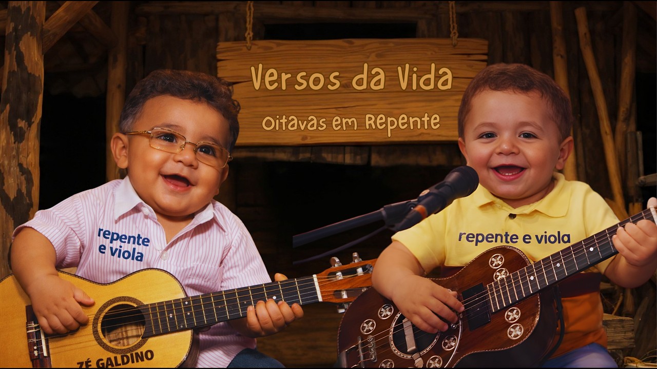 ZÉ GALDINO e BIU DIONÍSIO | Oitavas EMOCIONANTES com Repentistas Crianças (IA)