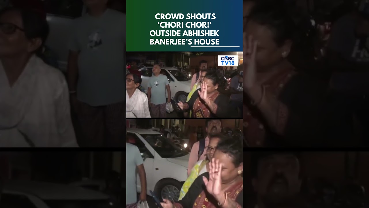WATCH: 'Chor! Chor!' Chants Outside TMC's Abhishek Banerjee&rsquo;s House | Bengal Elections 2026 | N18S