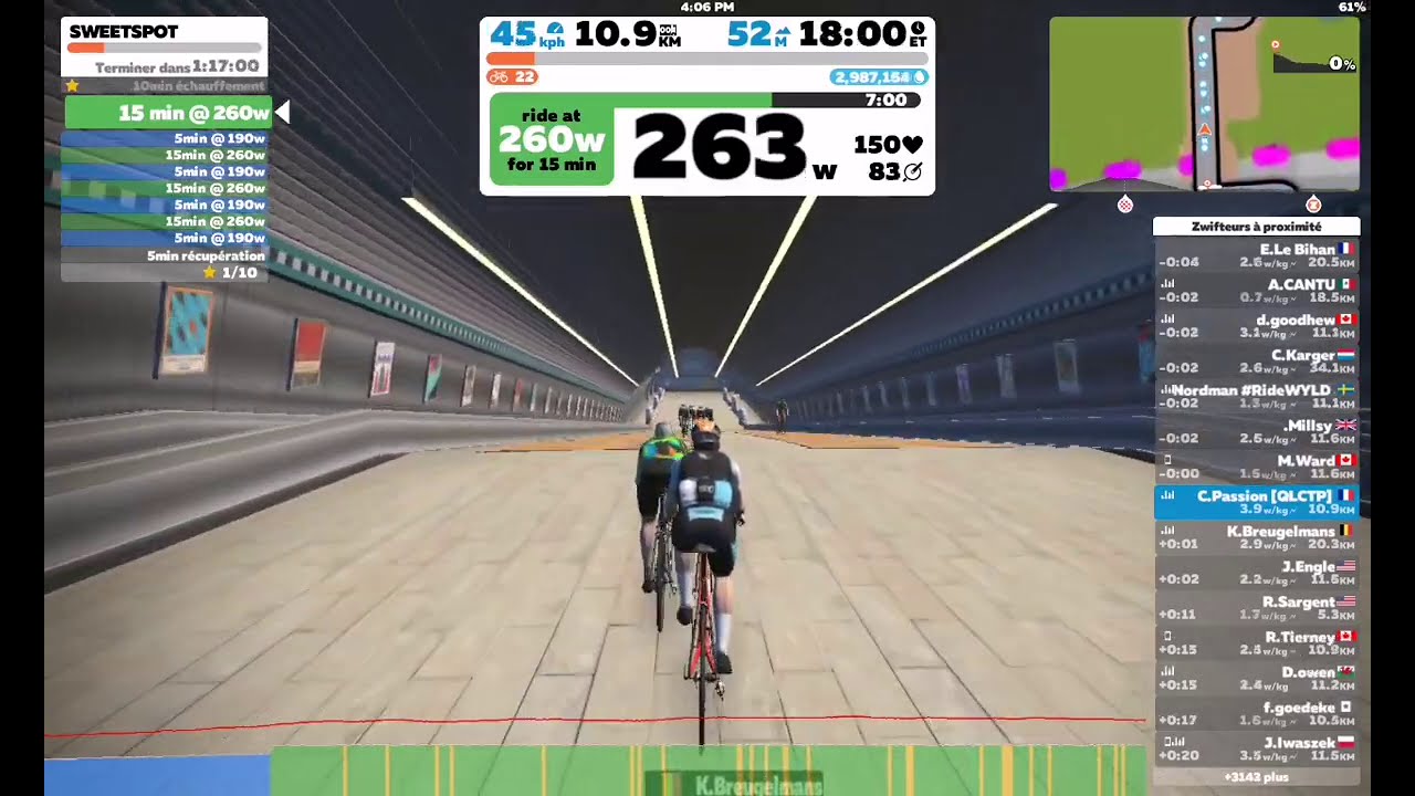 ZWIFT - SWEET SPOT