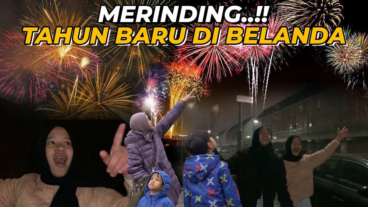 DI BELANDA KEMBANG API NYA SESEREM INI..!!!