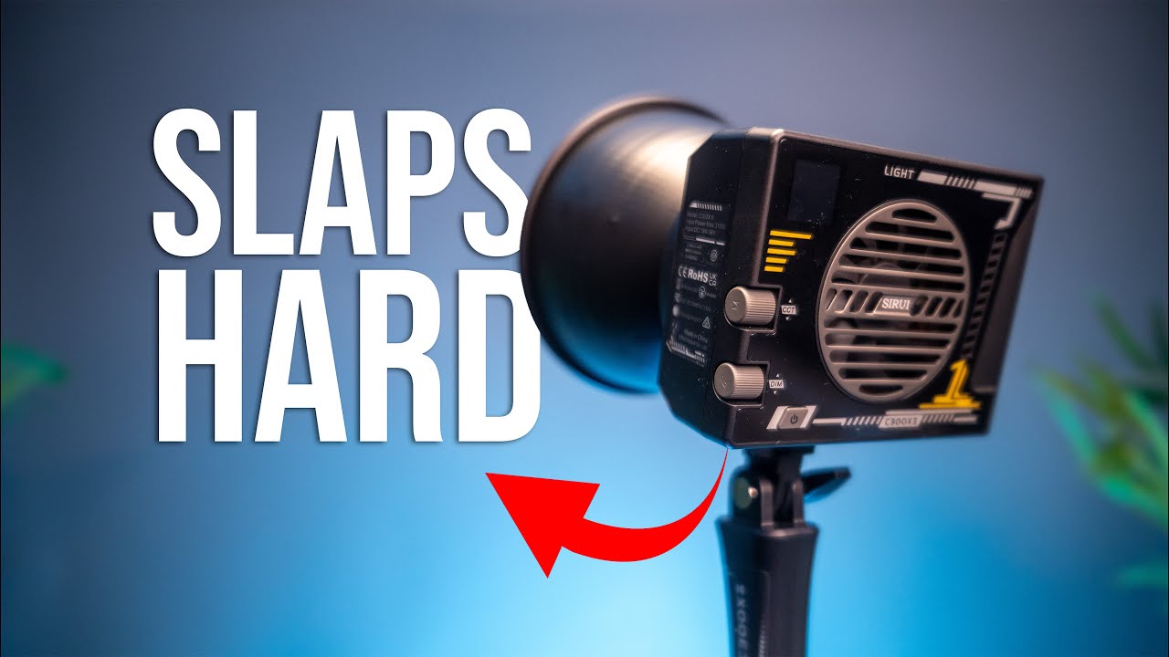 The TINY 300W Light That SLAPS HARD! | Sirui C300X II
