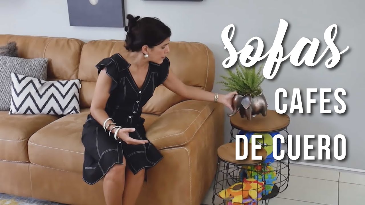 CASA PEQUE&Ntilde;A CON SOF&Aacute; DE CUERO CAF&Eacute;: MAKEOVER EA