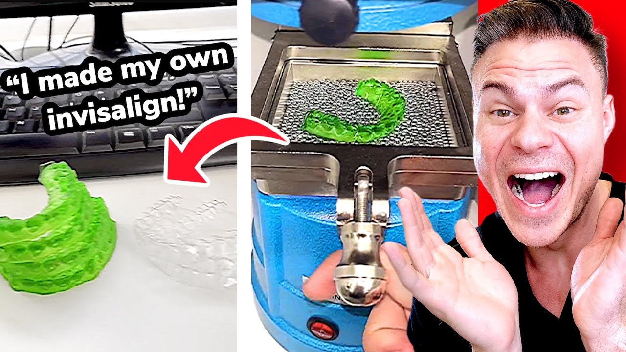 Orthodontist Reacts! Man Straightens Teeth At HOME?!