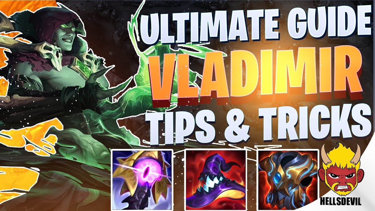 WILD RIFT ULTIMATE VLADIMIR GUIDE | TIPS & TRICKS | Guide & Build