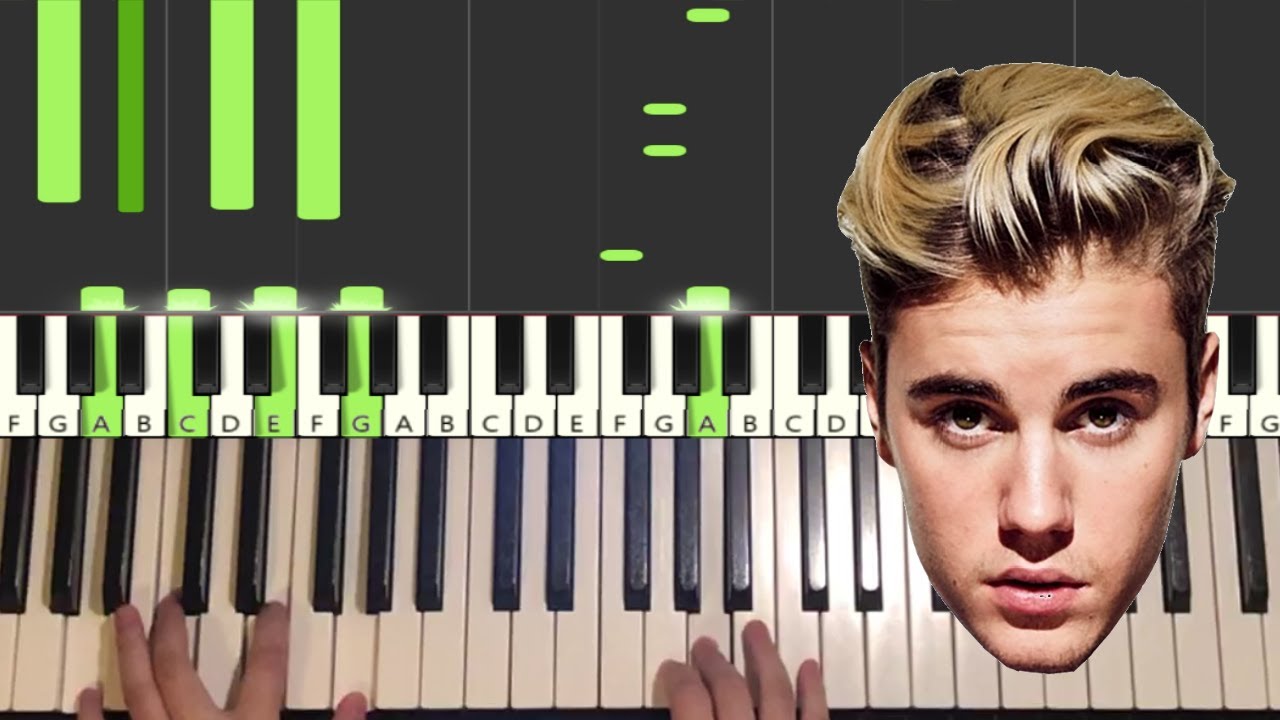 Justin Bieber - Yummy (Piano Tutorial Lesson)