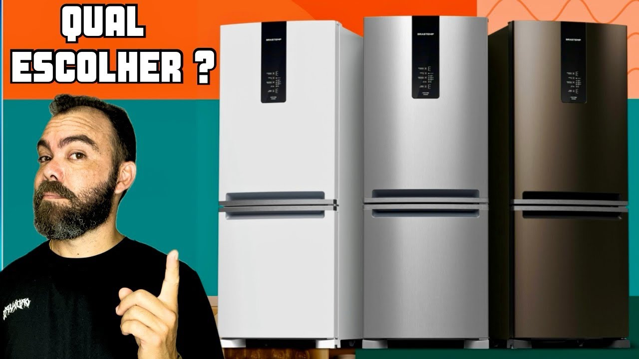 NOVAS GELADEIRAS BRASTEMP INVERSE 447 litros / 479 litros e 461 litros  A+++ BRE57 / BRE58 / BRE59F