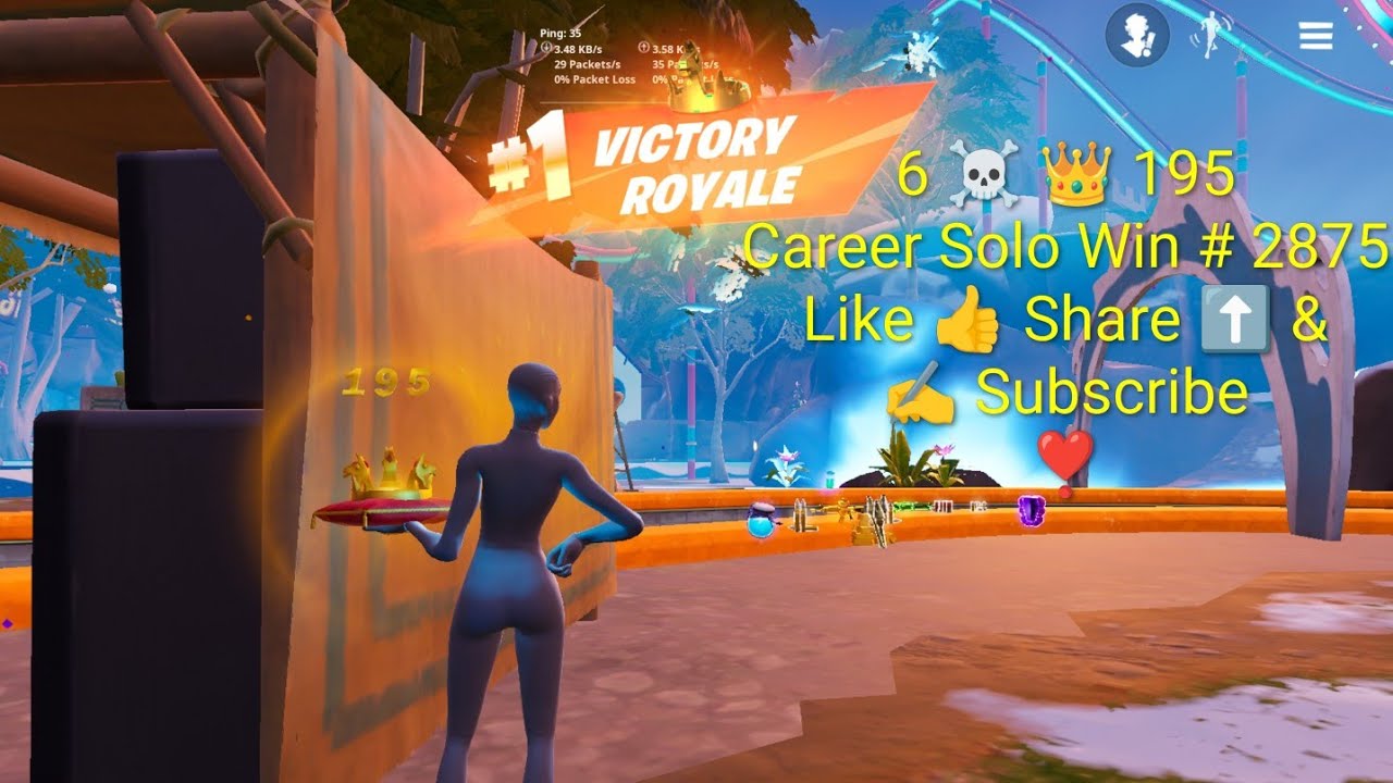 Career Solo Win#2875 Fortnite 6☠️ ZB Victory Royale Chapter 7 Season 1 Solo Win #216 👑#195