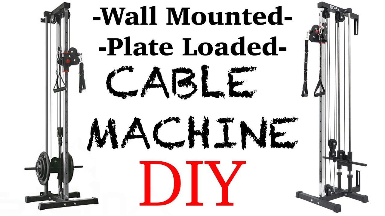 DIY Wall Mounted Cable Machine