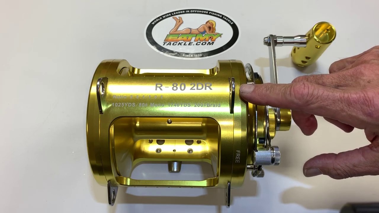 Our tournament reels allow for quick retrieval of line in high speed gear - Full 2 year warranty!