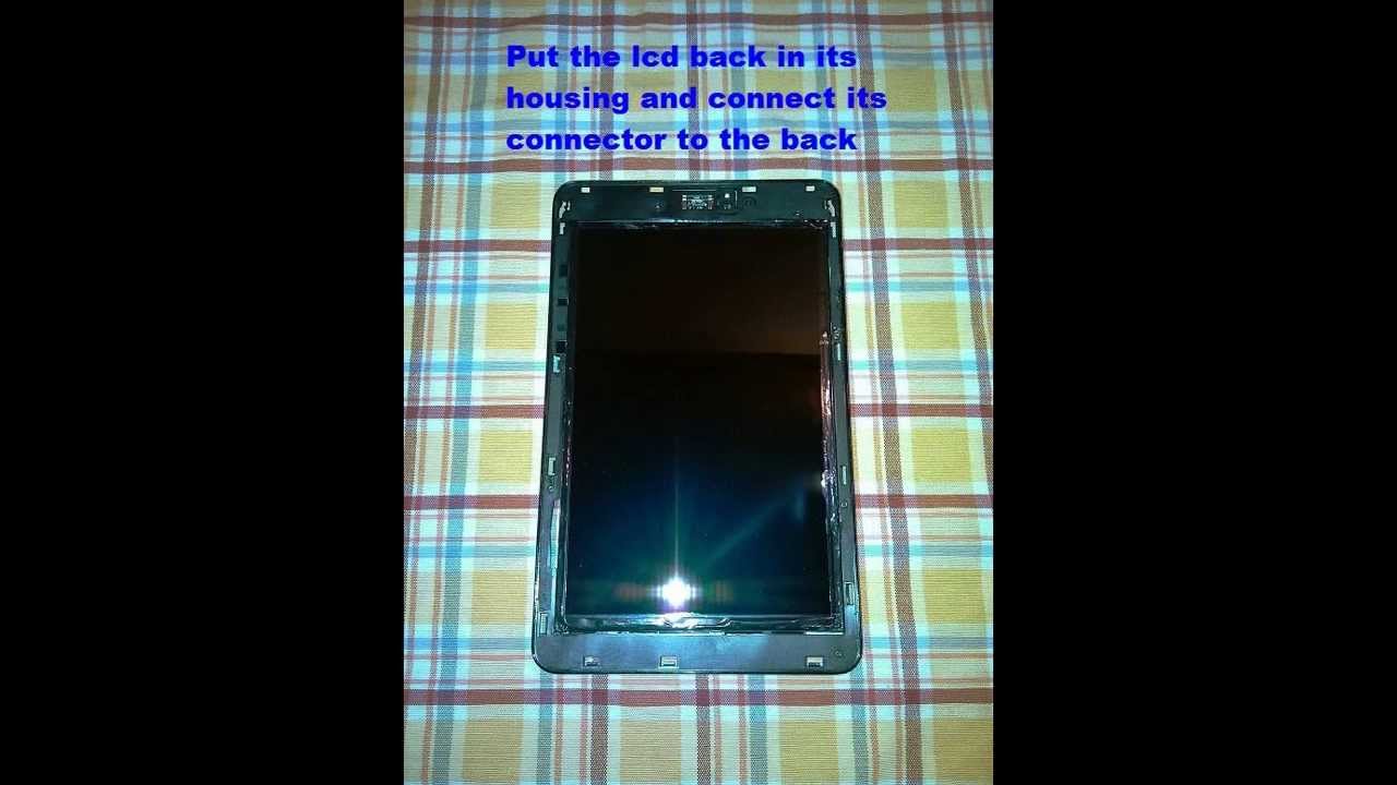 ASUS fonepad 7 ME371MG disassembly for screen repair