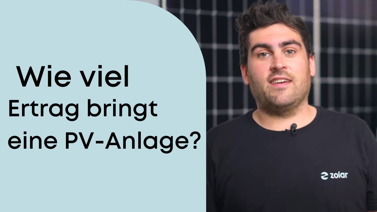 Welchen Ertrag produziert eine PV-Anlage pro kWp? Alles zum PV-Ertrag