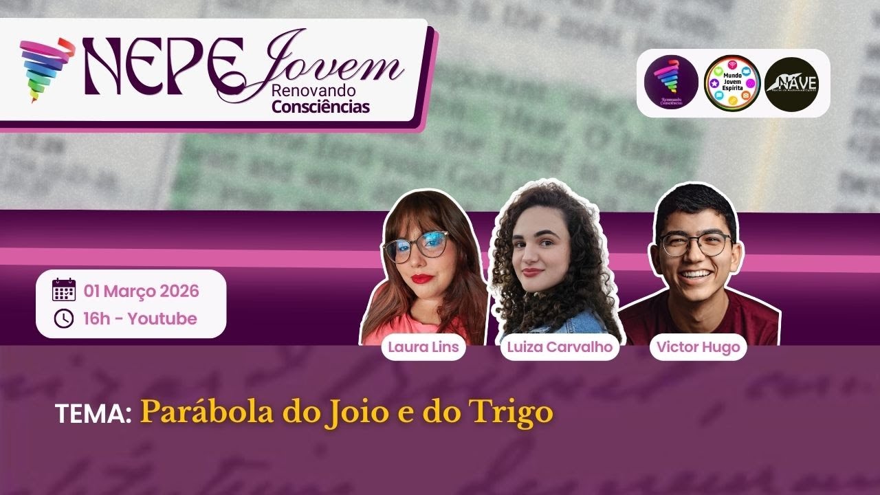 Parábola do Joio e do Trigo | NEPE JOVEM RENOVANDO CONSCIÊNCIA #3