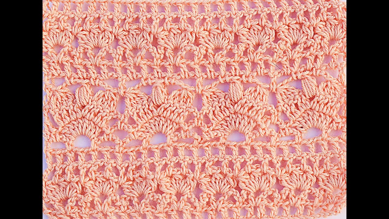 Puntada a crochet combinada para blusas y canesus #crochet  #conmigo@Majovelcrochetenglish