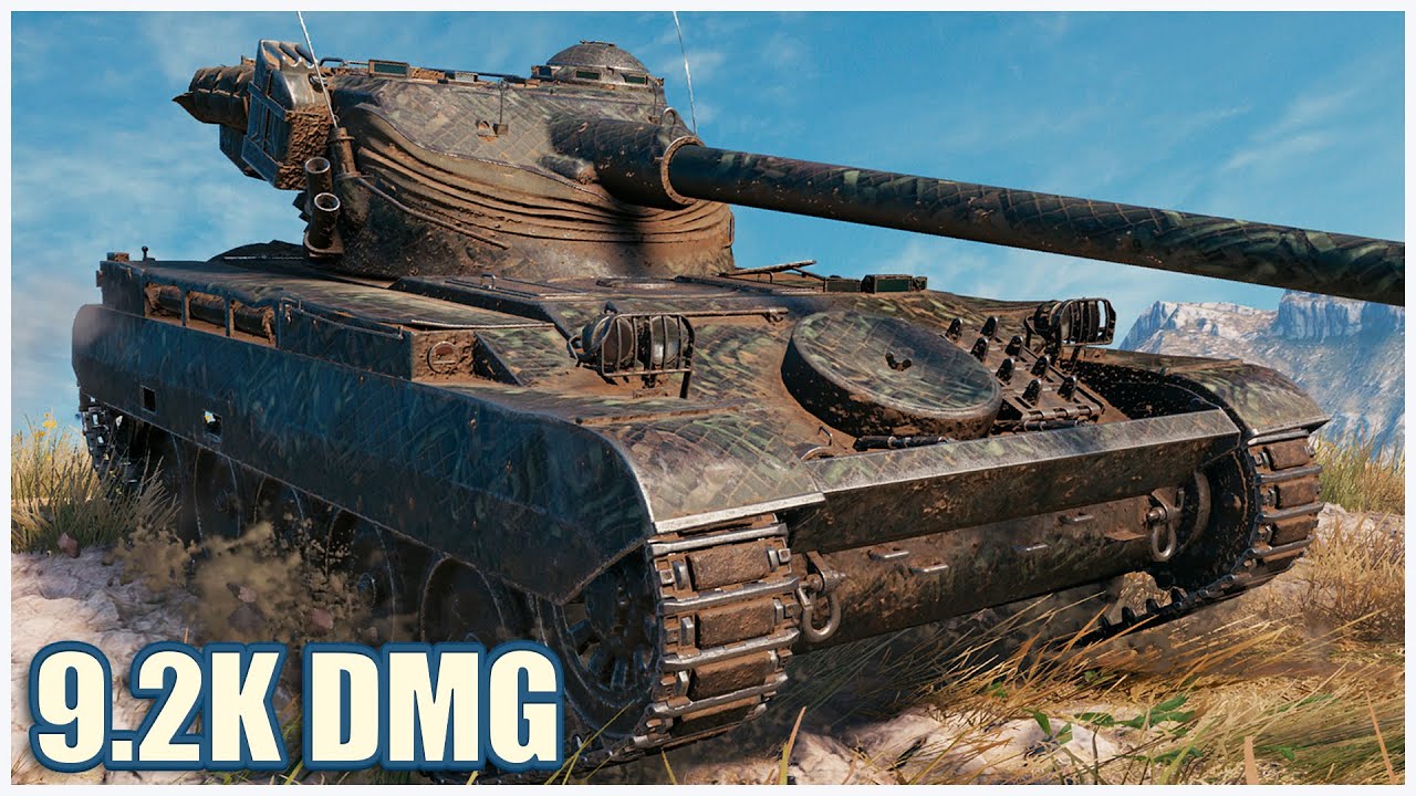 AMX 13 105 • 9.2К УРОНА 8 ФРАГОВ • WoT Gameplay