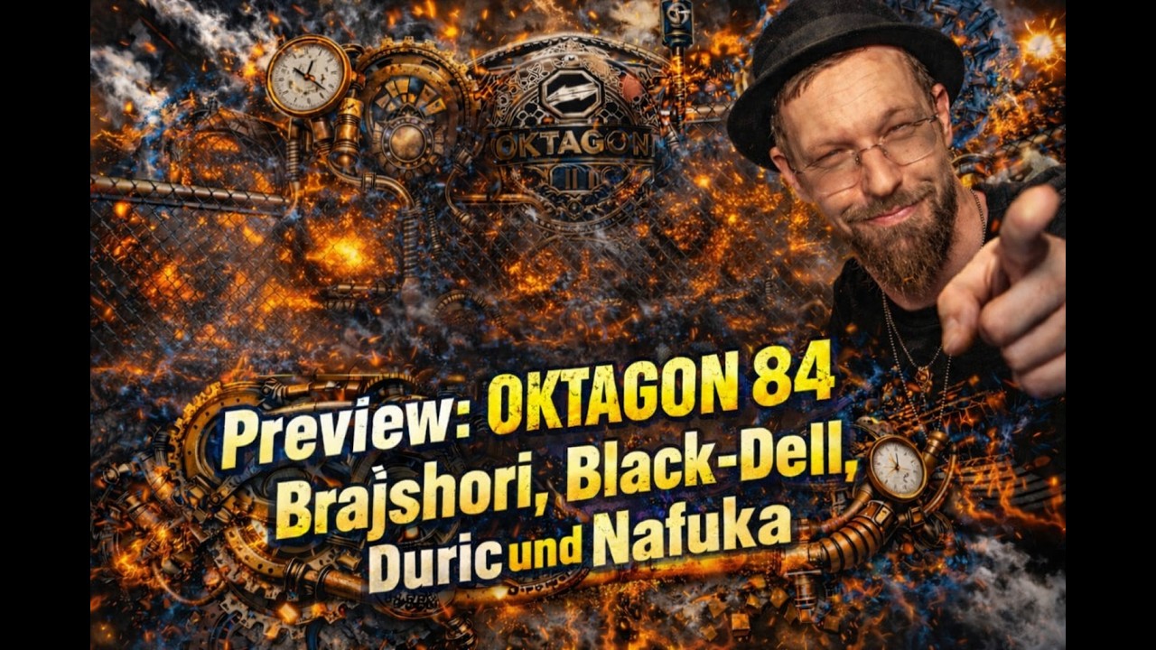 OKTAGON 84: Duric, Nafuka, Black Dell, Brajshori !!! UNSERE JUNGS IN DER HÖHLE DES LÖWEN !!!