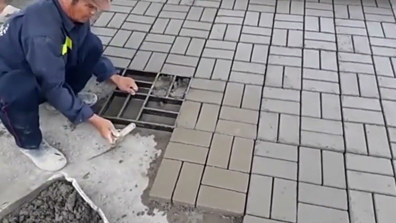 Concrete Mold Pathway Mold Black Formwork Mold Casting Mold DIY Plastic Molds for Concrete Paving