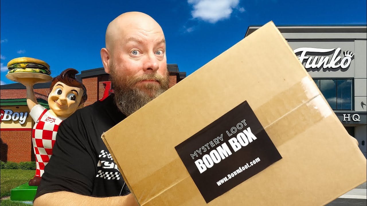 Let's open a BOOM LOOT GRAIL Funko Pop Mystery Box