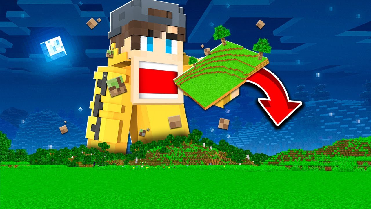 ماين كرافت ولكن اقدر أكل جميع البويمات !! (قوة خارقة⚡)