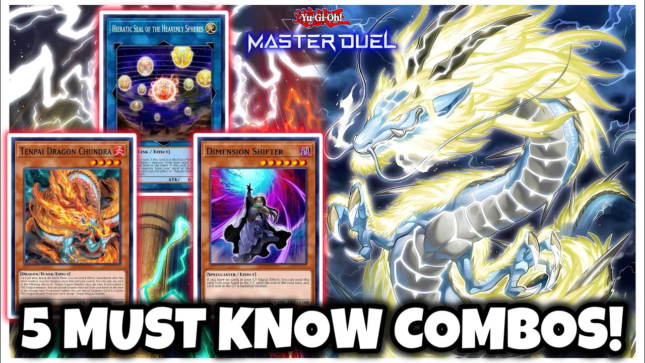 5 MUST KNOW TENPAI DRAGON COMBOS!