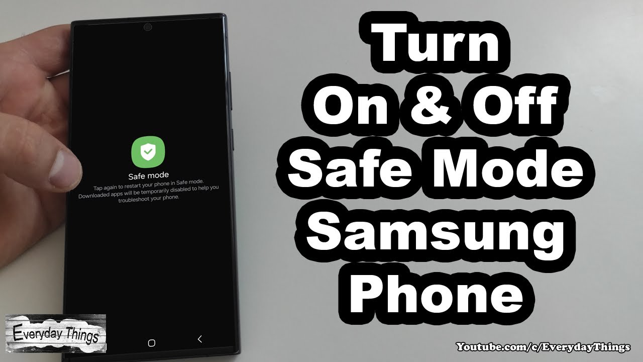 How to Turn On & Off Safe Mode on Samsung Phone  &ndash; 2 Easy Ways