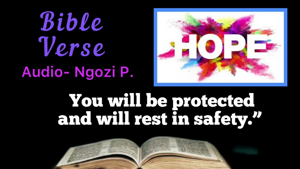 The WORD for TODAY-HOPE