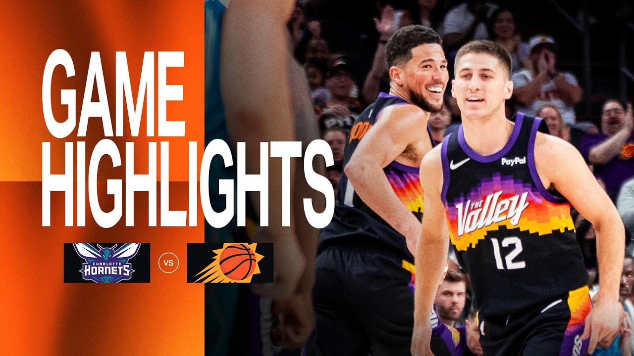 Phoenix Suns beat Charlotte Hornets led by Book, Jalen, Collin & Rasheer | Game Highlights 3-8-26