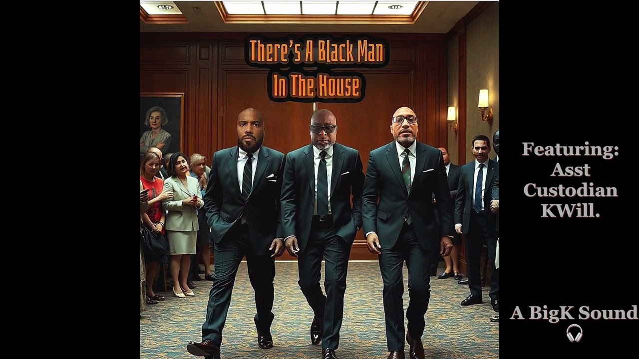 “There’s A Black Man In The House} Featuring: ~ Asst. Custodian KWill.