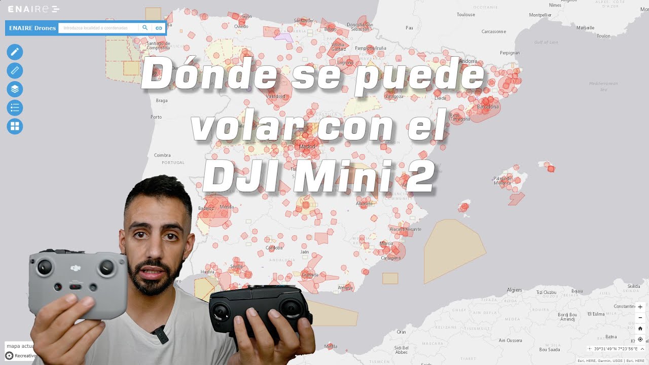 🚁 Dónde se pueden volar los drones DJI Mini 2 2021