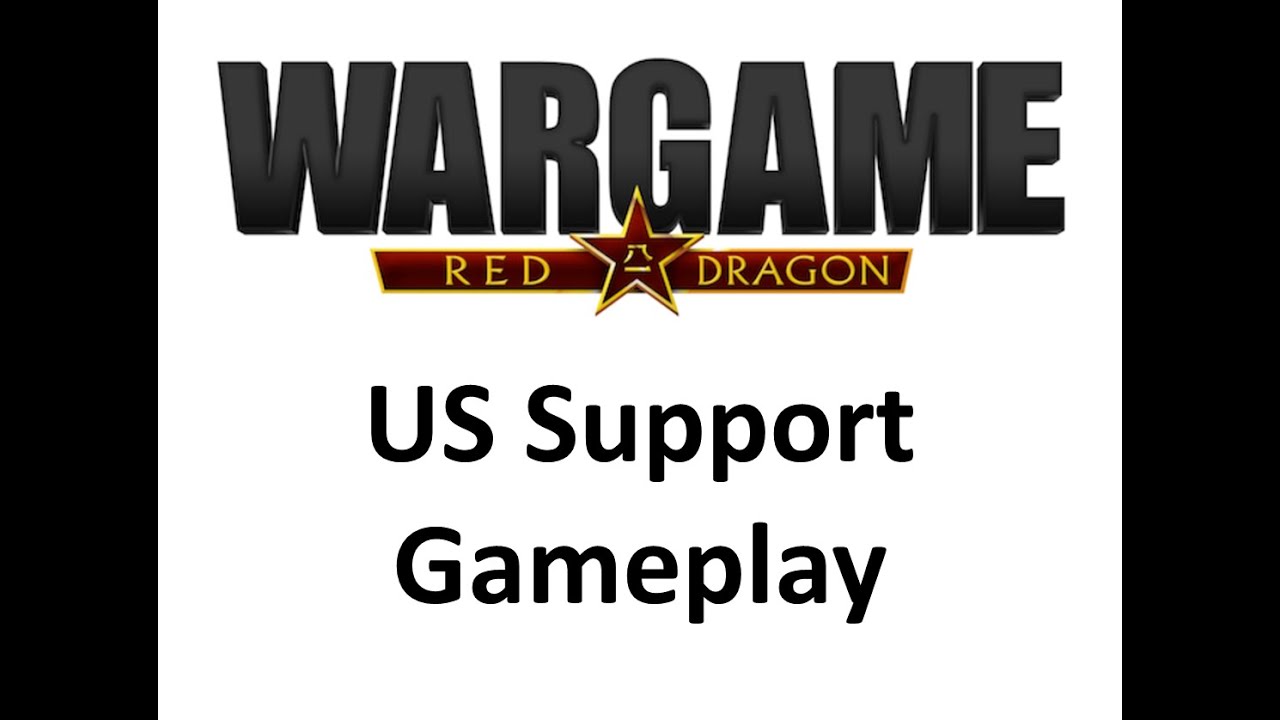 Wargame Red Dragon - US Support Gameplay (Patriots!)