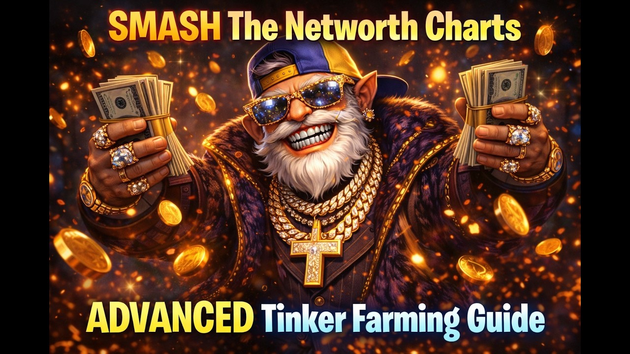 7.40 ADVANCED Tinker Farming Guide (How to be 12k NW in 20 Minutes)
