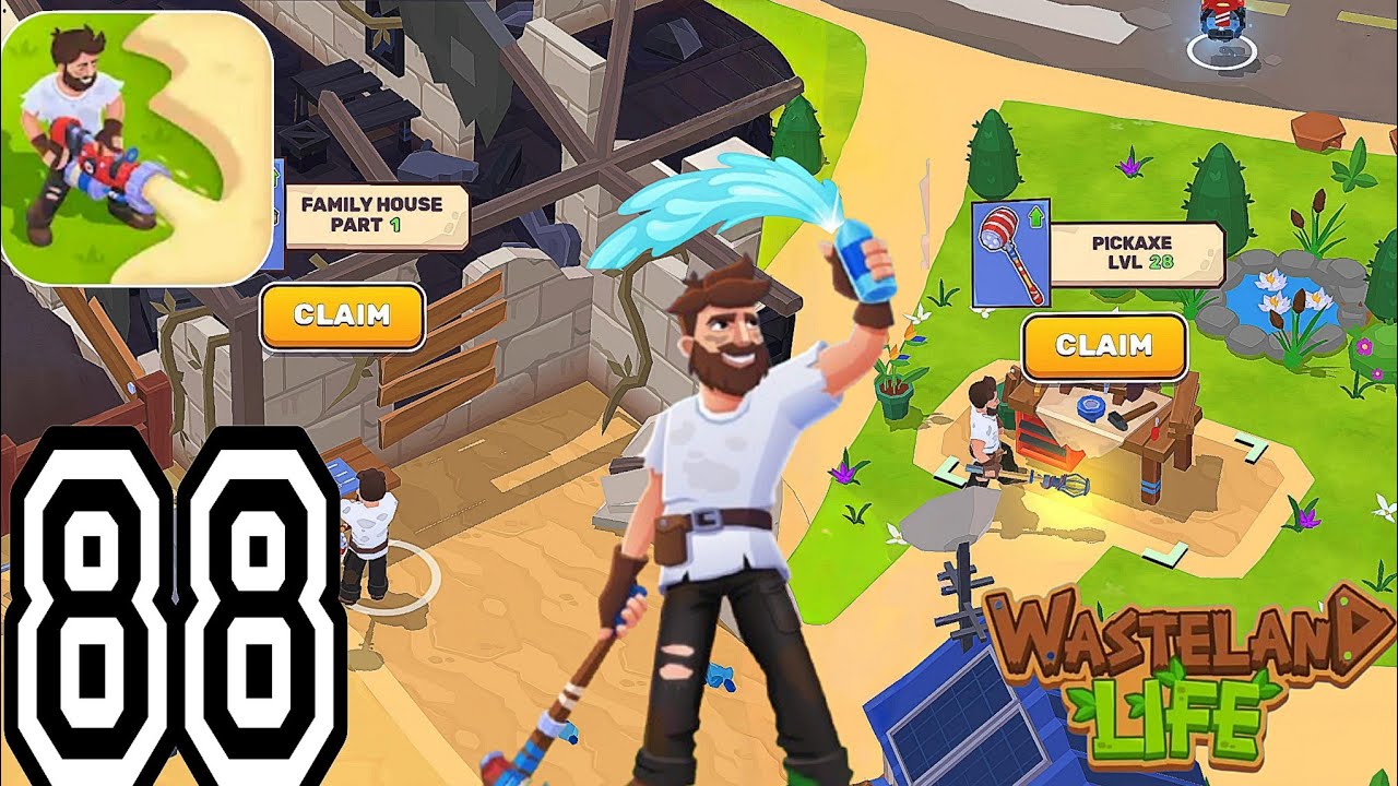 Wasteland Life: Survival Idle Gameplay walkthrough part88Android