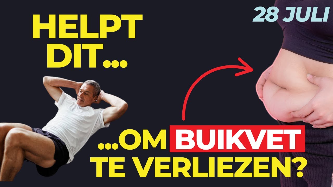 Deze oefeningen zijn beter dan buikspierenoefeningen om buikvet te verbranden!