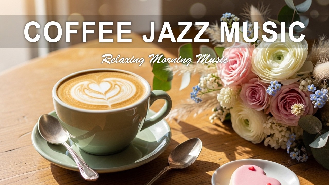 Coffee Jazz Music☕Soft Coffee Jazz - Smooth & Relaxing Jazz for Work, Study & Sleep