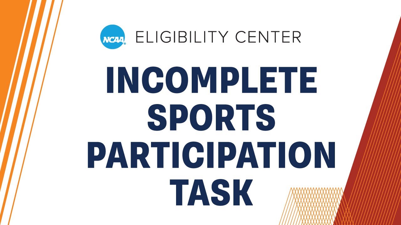 Неполная информация об участии в спортивных мероприятиях NCAA