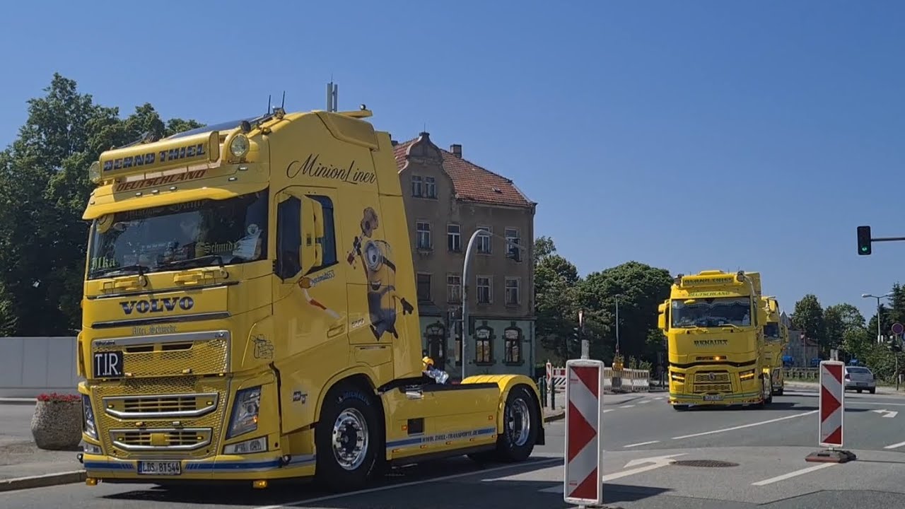 Truckertreffen Niedercunnersdorf Ausfahrt Löbau 14.06.25