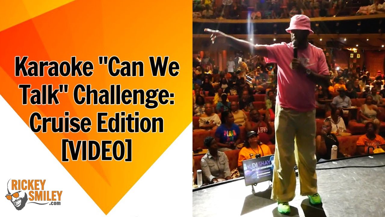 Karaoke "Can We Talk" Challenge: Cruise Edition