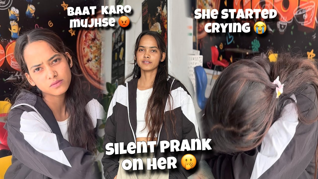 Silent Prank On Her ! Gone Wrong😭 | Prank Gone wrong 💔