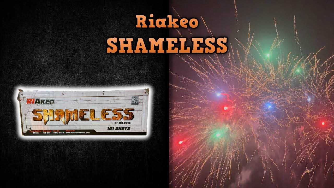 RIAKEO SHAMELESS | Verbundfeuerwerk [4K]