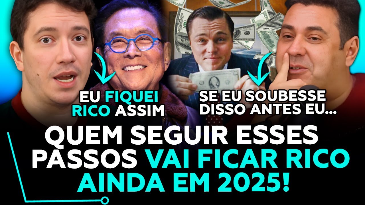 COMO FICAR RICO AINDA EM 2025 - SEGREDO REVELADO! com Engenheiro Leo e Avelino Morganti