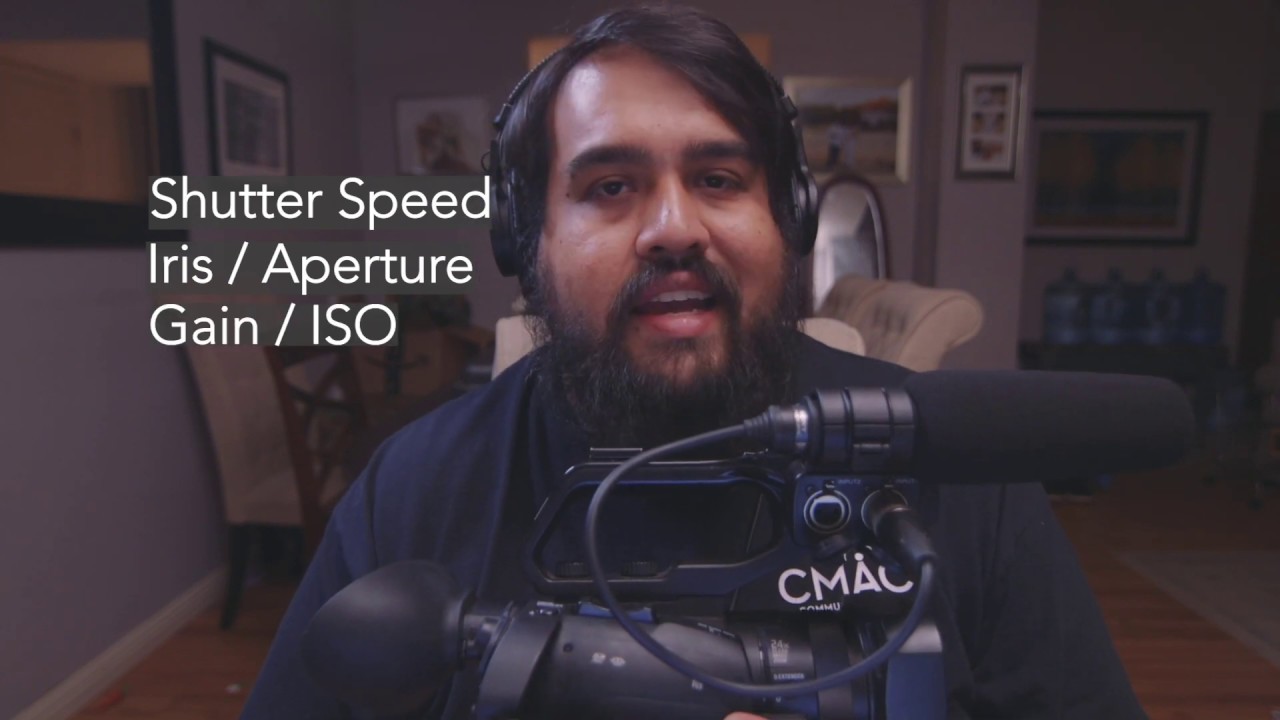 CMAC Kits: Sony X70 & Z90 Camcorder - Manual Exposure (Tutorial)