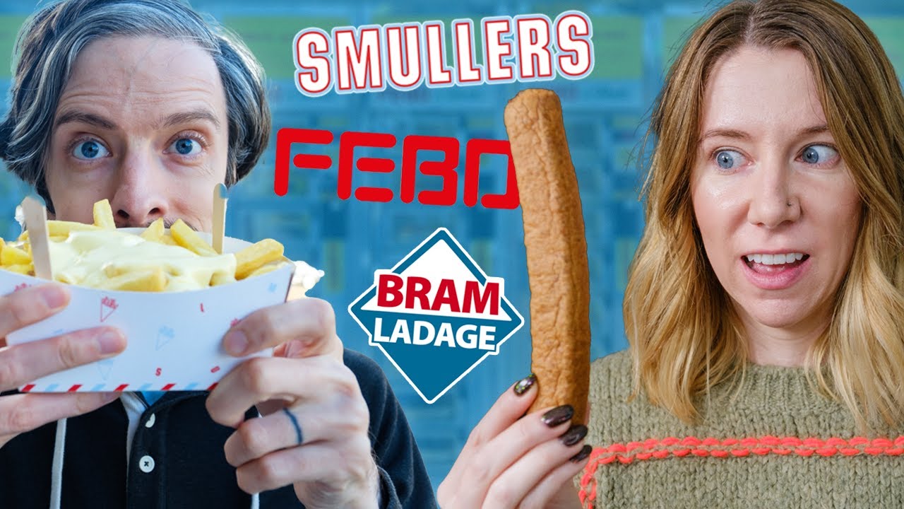 DUTCH SNACK FOOD SHOWDOWN (bram ladage vs. febo vs. smullers)