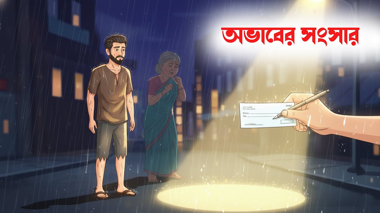 অভাবের সংসার I Bangla story | bangla cartoon | Bengali Fairy I Tales Cartoon I cartoon story