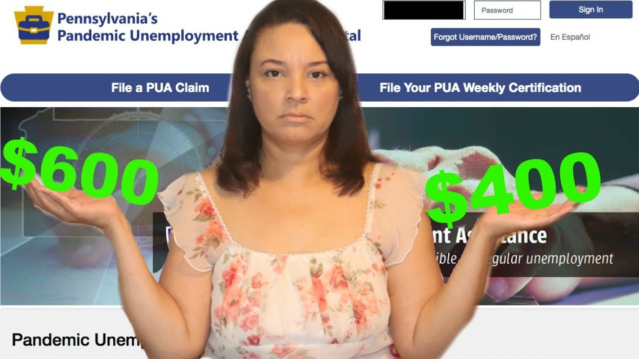 Request PUA Unemployment Backdate in PA. / Will we get $600 extended or $400?