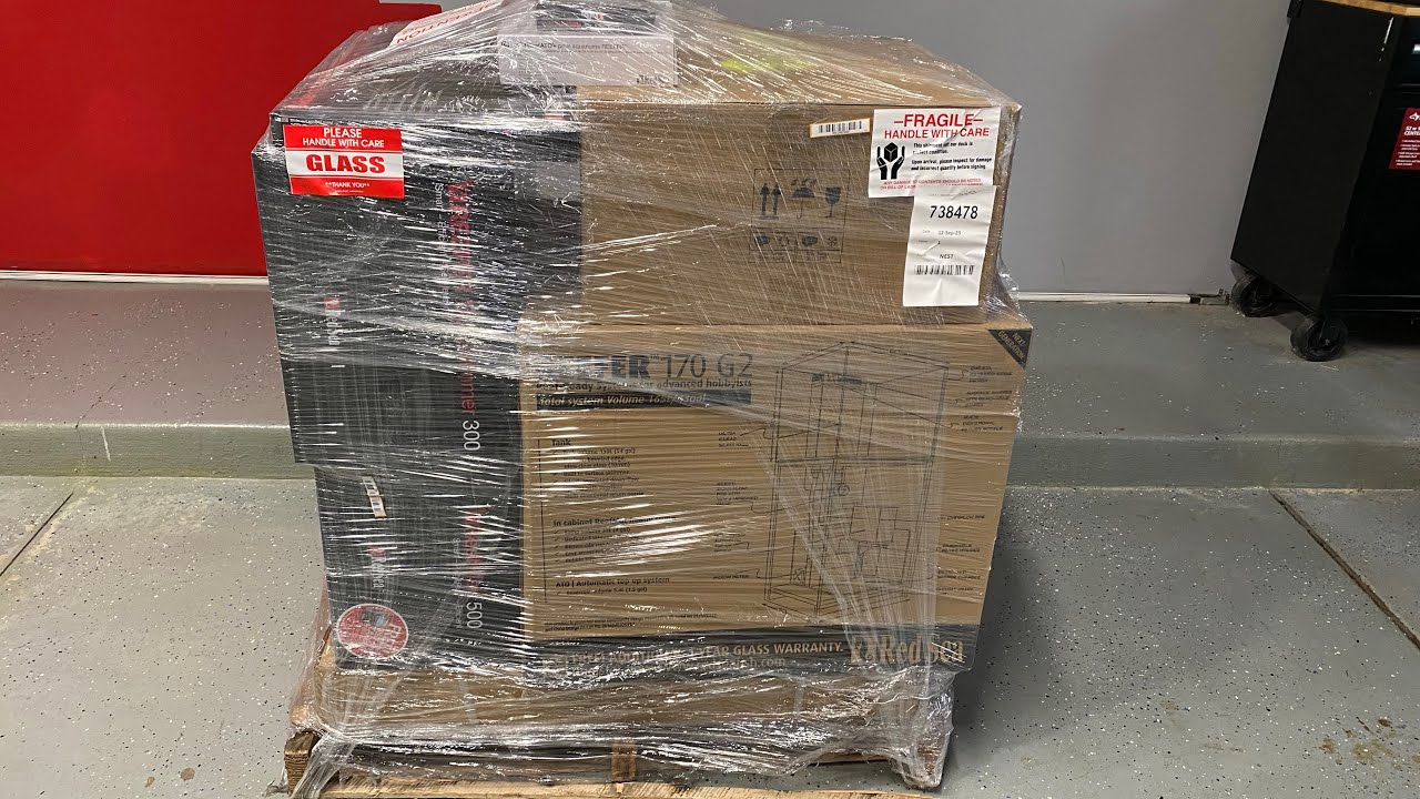 Reefer MAX 170 G2+ System 33 Gal unboxing and  Setup    4K