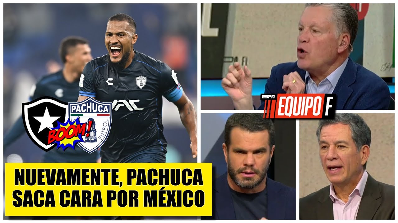 PACHUCA GOLEÓ 3-0 a BOTAFOGO y avanzó a las semifinales de la Copa Intercontinental | Equipo F