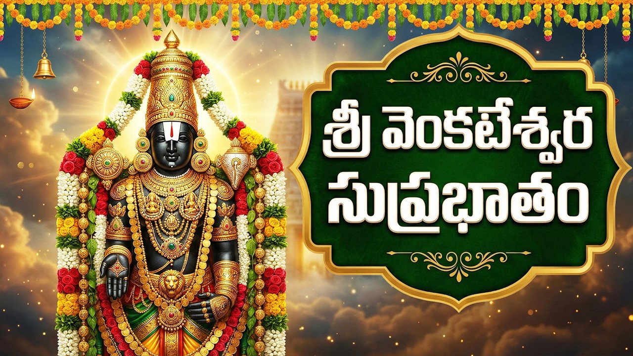 శ్రీ వేంకటేశ్వర సుప్రభాతం వింటే అఖండ ధనలాభం కలుగుతుంది | Venkateswara Suprabhatam