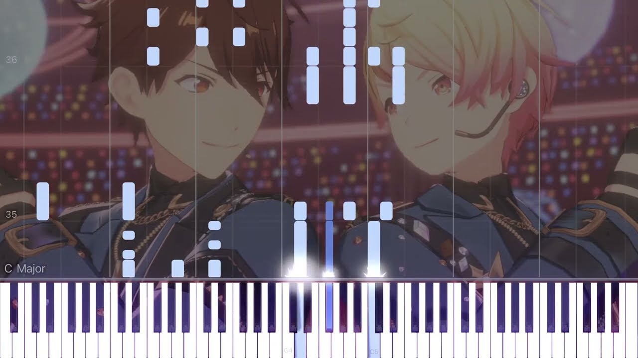 【Synthesia】フュージョン| DI:Verse | Piano