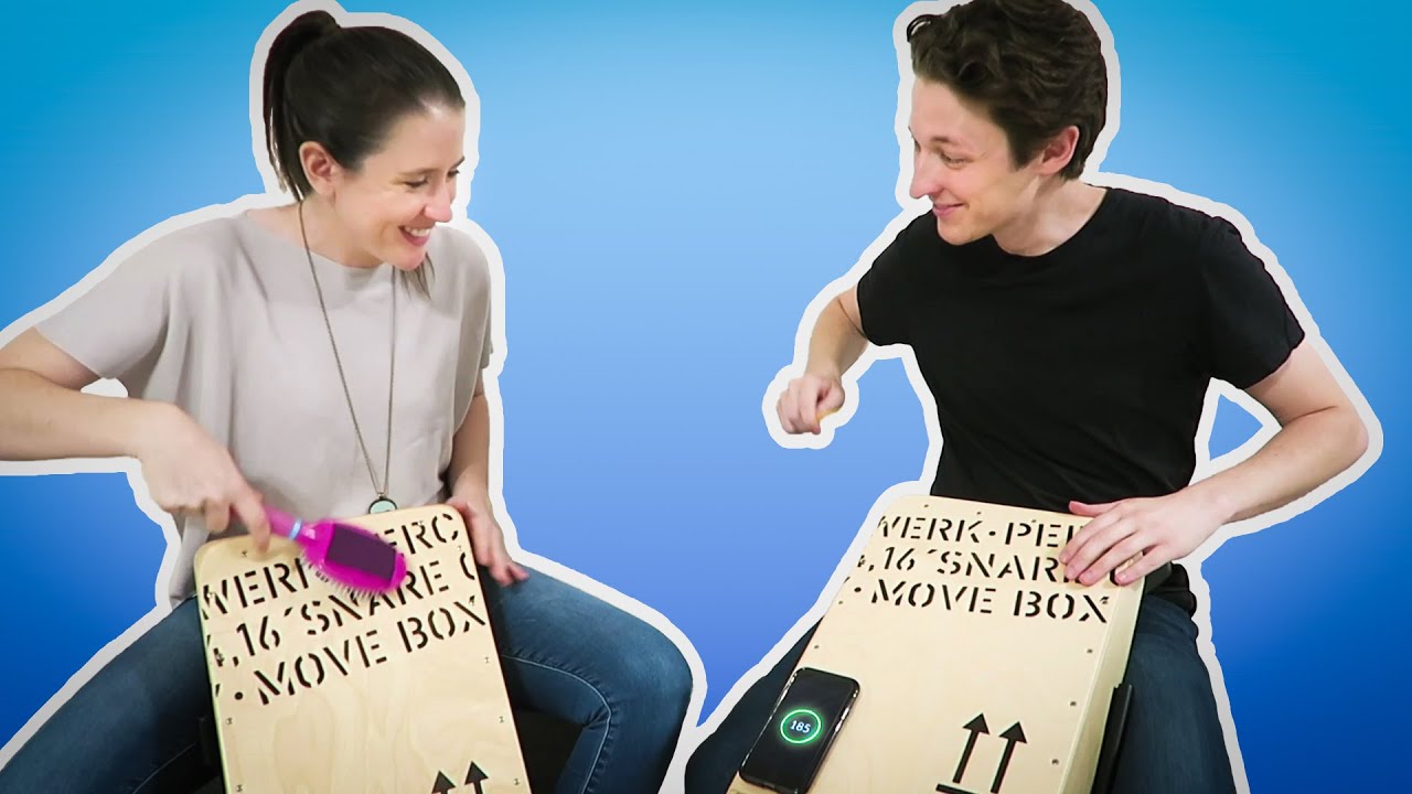 Cajón and Pen Drumming