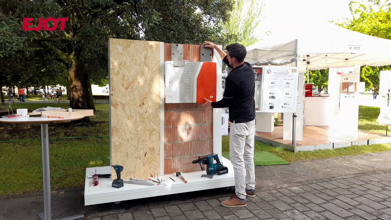 Montaje y demostración Gama Iso Family | EJOT Ibérica | Feria EDIFICA2021